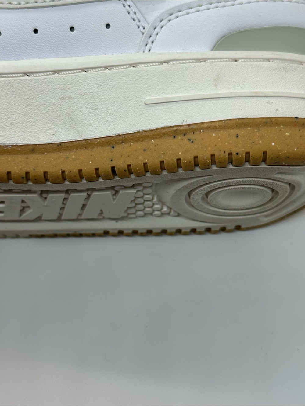 Nike Court Vision Low Next Nature White Gum Sneakers Size 9.5 Retail $120 - Picture 14 of 15